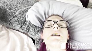 Naughty little shit eater