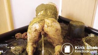 Lyndra Lynn Messy girl next door - lots of cowshit and piss