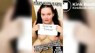 DEGRADED TOILET SLUTS 4EVER! COMPILATION