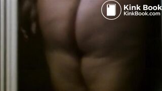 Big butt swollen belly mom shit in the shower