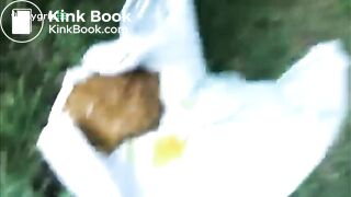 Dakota Taking A Shit Outside