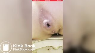 Close up poop