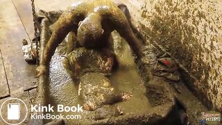 Lyndra and Franky double pleasure in cowshit