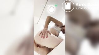 Trixie Fingers her asshole as she shits (Edit)