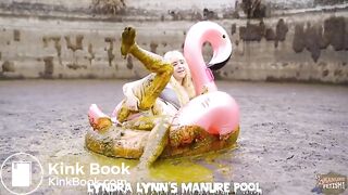 Girls in cowshit and scat - manurefetish scatbook