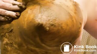 Shitting in the bath then showering afterwards