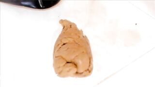 Girl in heels does one fat turd