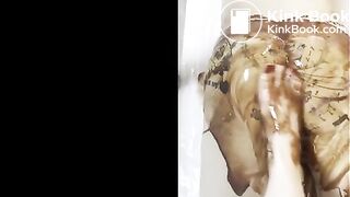 My_scat_feet_massage_your_asshole_footjob