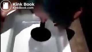 Crazy girl licks multiple public toilets in one night - ThisVidcom