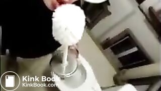 Crazy girl licks multiple public toilets in one night - ThisVidcom