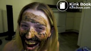 brushing my teeth with scat