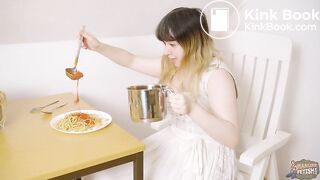 Dirty Dung Dirndl - Masturbating in cowshit