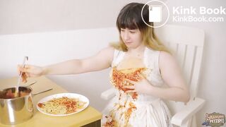 Dirty Dung Dirndl - Masturbating in cowshit