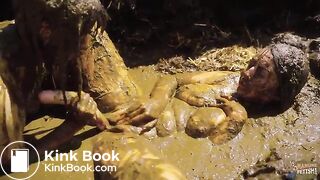 Having fun with Rada Brewer in cowshit