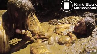 Having fun with Rada Brewer in cowshit