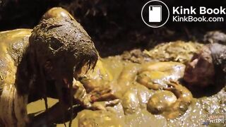 Having fun with Rada Brewer in cowshit