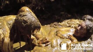 Having fun with Rada Brewer in cowshit