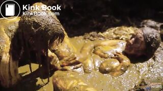 Having fun with Rada Brewer in cowshit