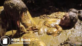 Having fun with Rada Brewer in cowshit