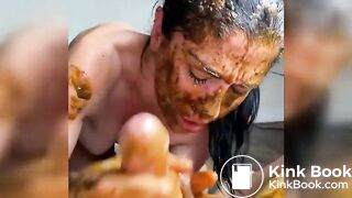 Scat anal and dirty throat fucking