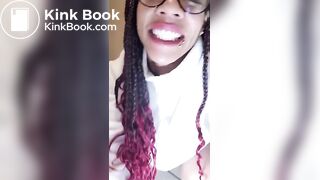 Ebony Hotty shits a huge load