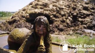 Rada Brewer on the farm - orgasm in cowshit