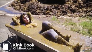 Rada Brewer on the farm - orgasm in cowshit