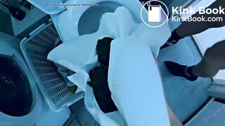 2 masked girls poop