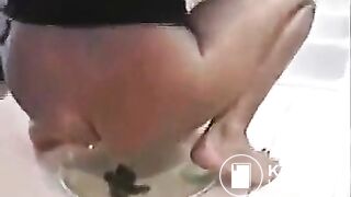Shit on a plate