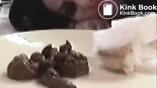 Shit on a plate