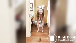 Poop on the floor