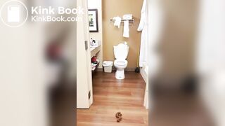 Poop on the floor