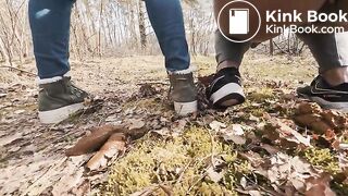 Mia and Friend In The Woods