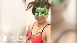 Naughty JapScatSlut is a scat muncher !!