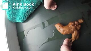 Fat Turd needs Help to come out