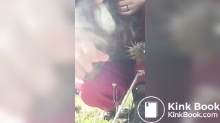 parmi les fleurs