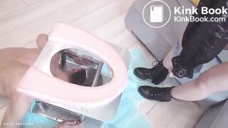 VICIOUS ASIAN TOILET FEEDING PT6