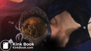 Most impressive living toilet girl ever!