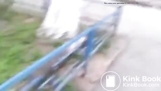 ass up pants down shitty ground