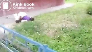 ass up pants down shitty ground