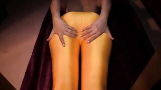 en jaune