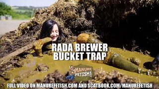 Rada Brewer Bucket Trap - Masturbating in cowshit on the dunghill
