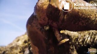 Rada Brewer Bucket Trap - Masturbating in cowshit on the dunghill
