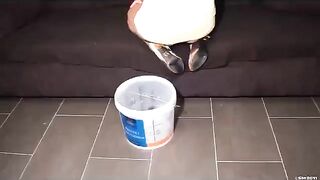 Huge  Hard turd