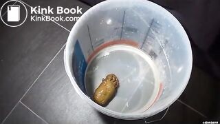 Huge  Hard turd