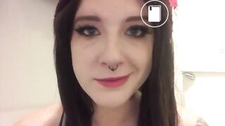 pierced nose