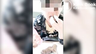 Delicious scat jelly dildo x