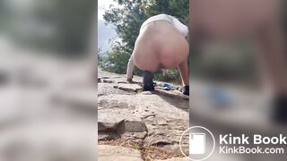shit in the woods