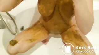 Scat fresh on the body  COM