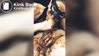 scat sex and messy blowjob